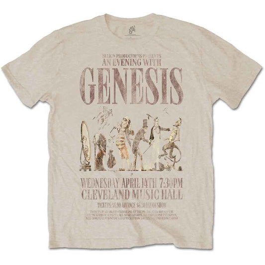 Genesis An Evening With [T-Shirt] Officially Licensed