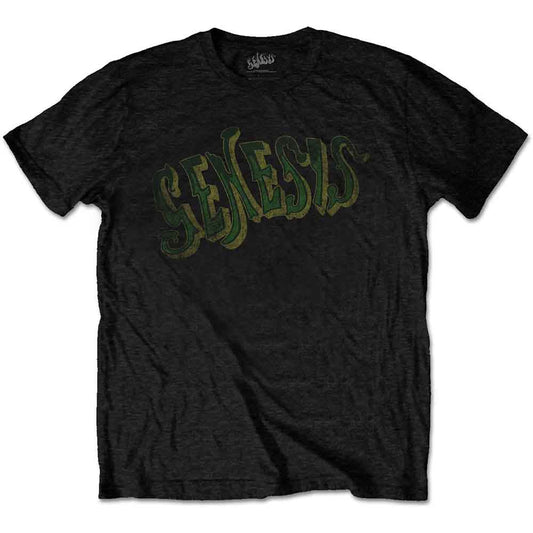 Genesis Vintage Logo - Green [T-Shirt] Officially Licensed