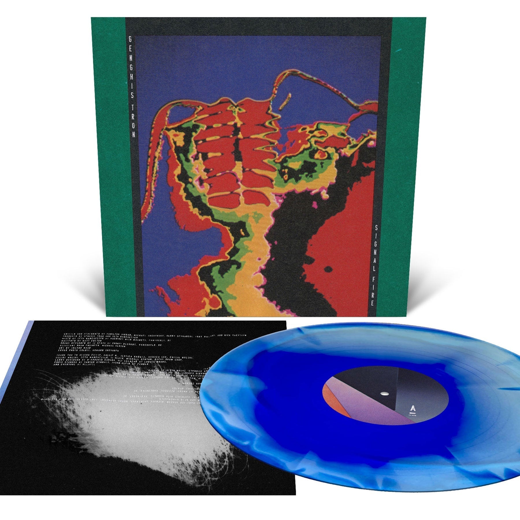 Genghis Tron - Signal Fire (Limited Indie Exclusive) [Custom Merge] [Vinyl] Vinyl Record