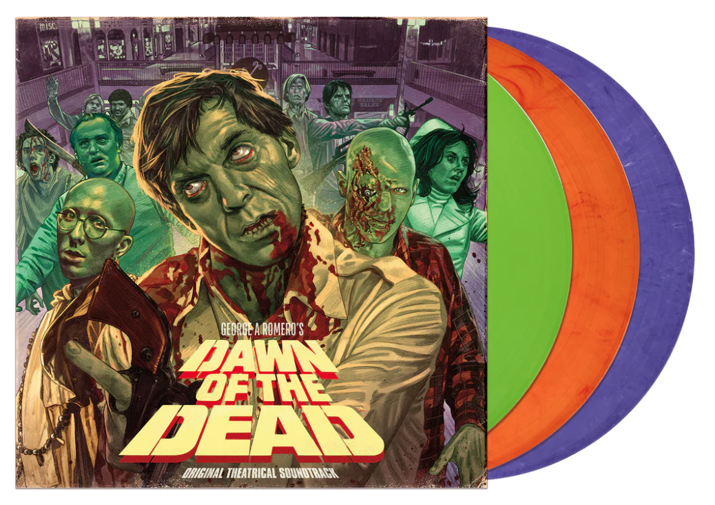 George A. Romero's Dawn Of The Dead OST [3LP Retro Color] [Vinyl] Vinyl Record