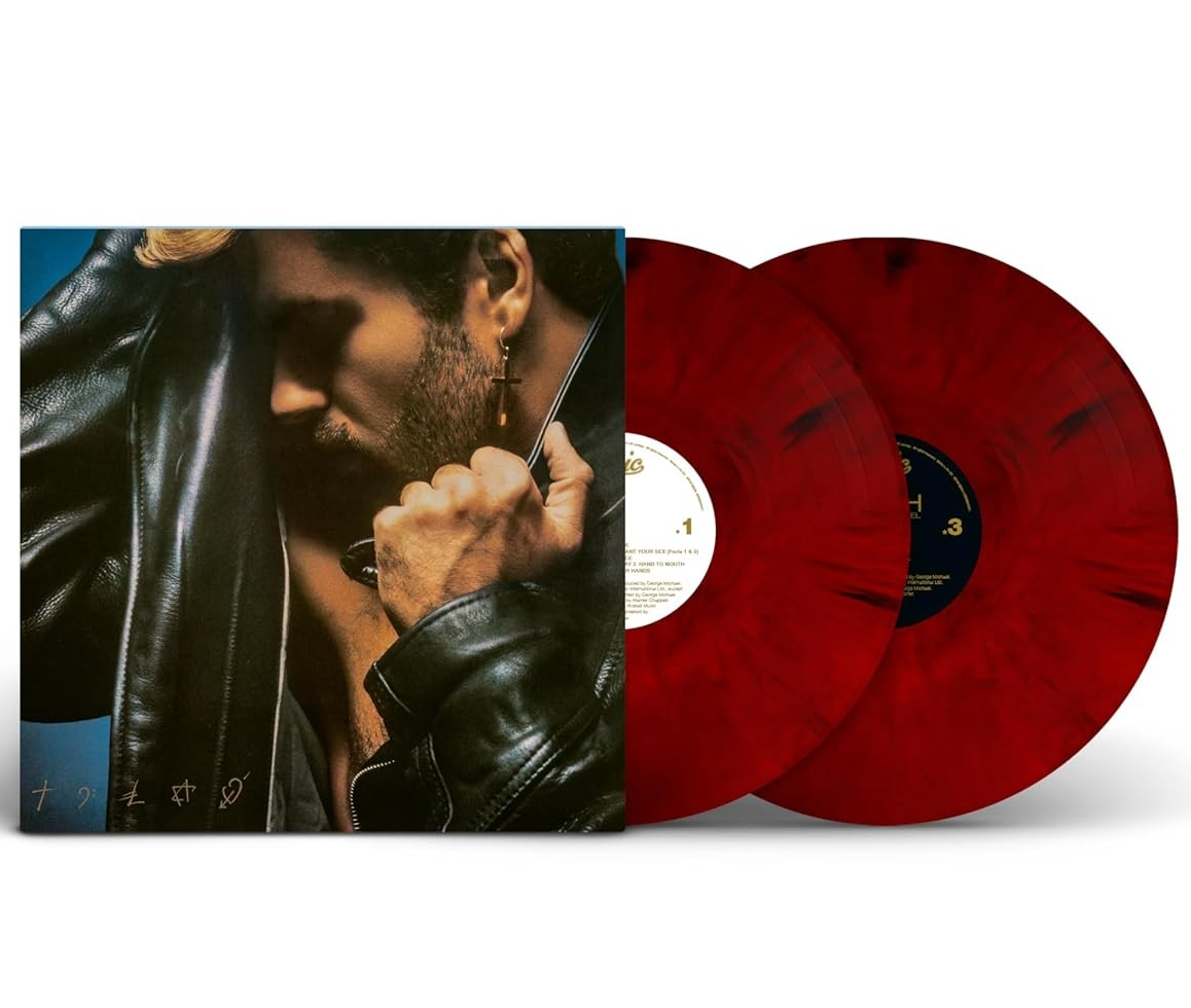 George Michael - Faith (Limited Edition, Red & Black Marbled Colored Vinyl) (2 Lp's) [Vinyl] Vinyl Record