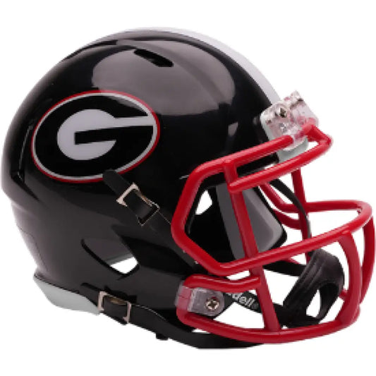 Georgia Bulldogs NCAA Mini Speed Football Helmet Black- NCAA