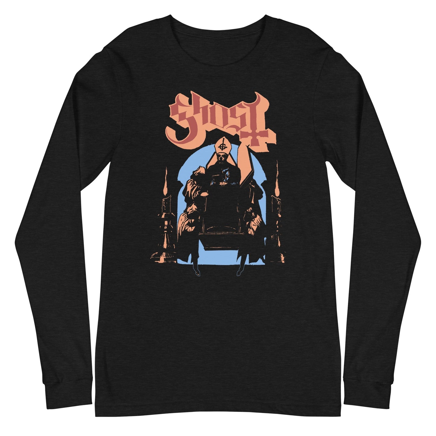 Ghost Darkness Mens Long Sleeve T Shirt Black