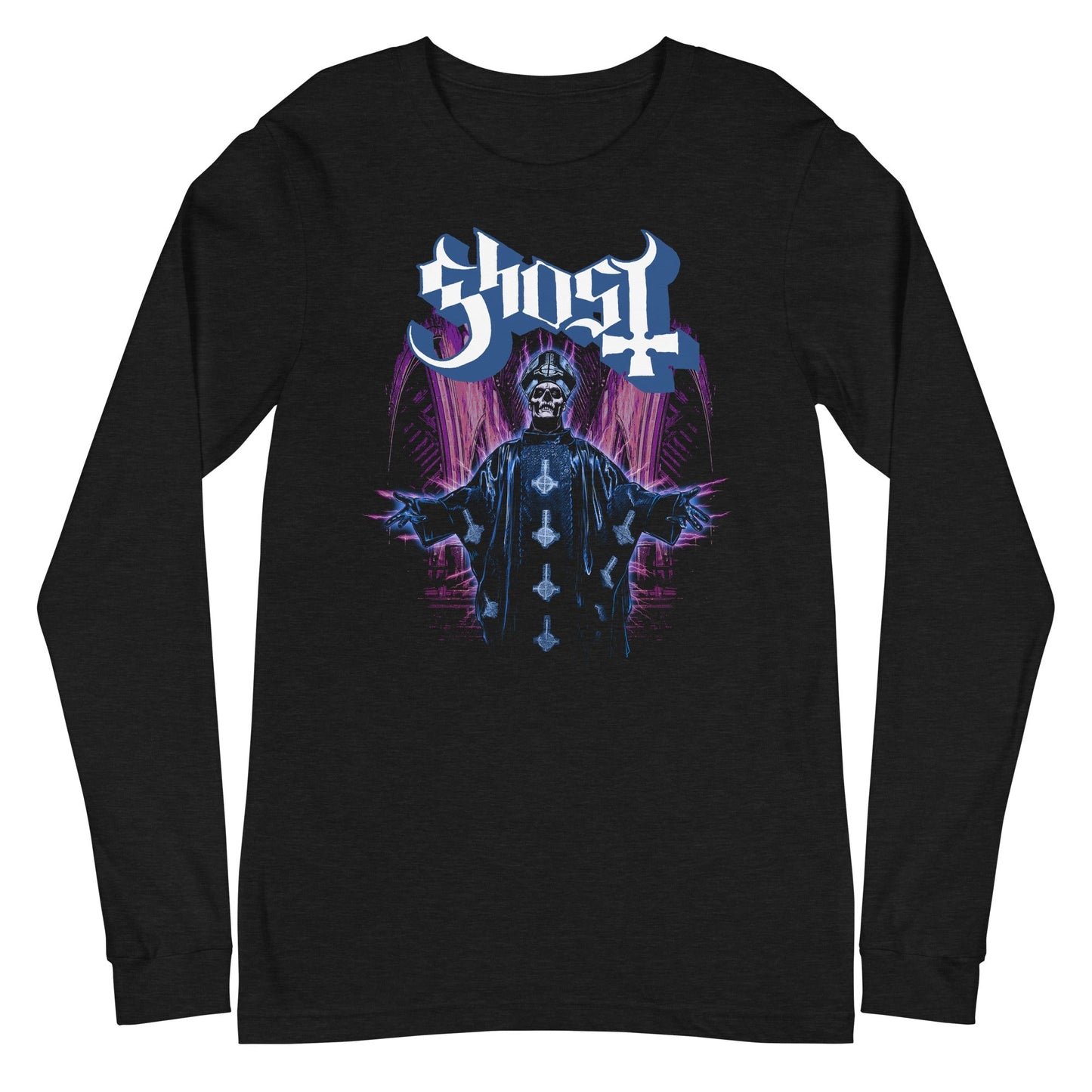 Ghost I'm Blue Mens Long Sleeve T Shirt Black