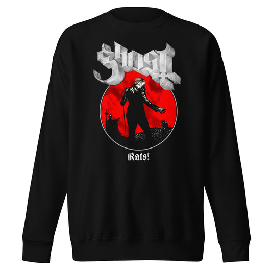 Ghost Rats! Mens Sweatshirt Black