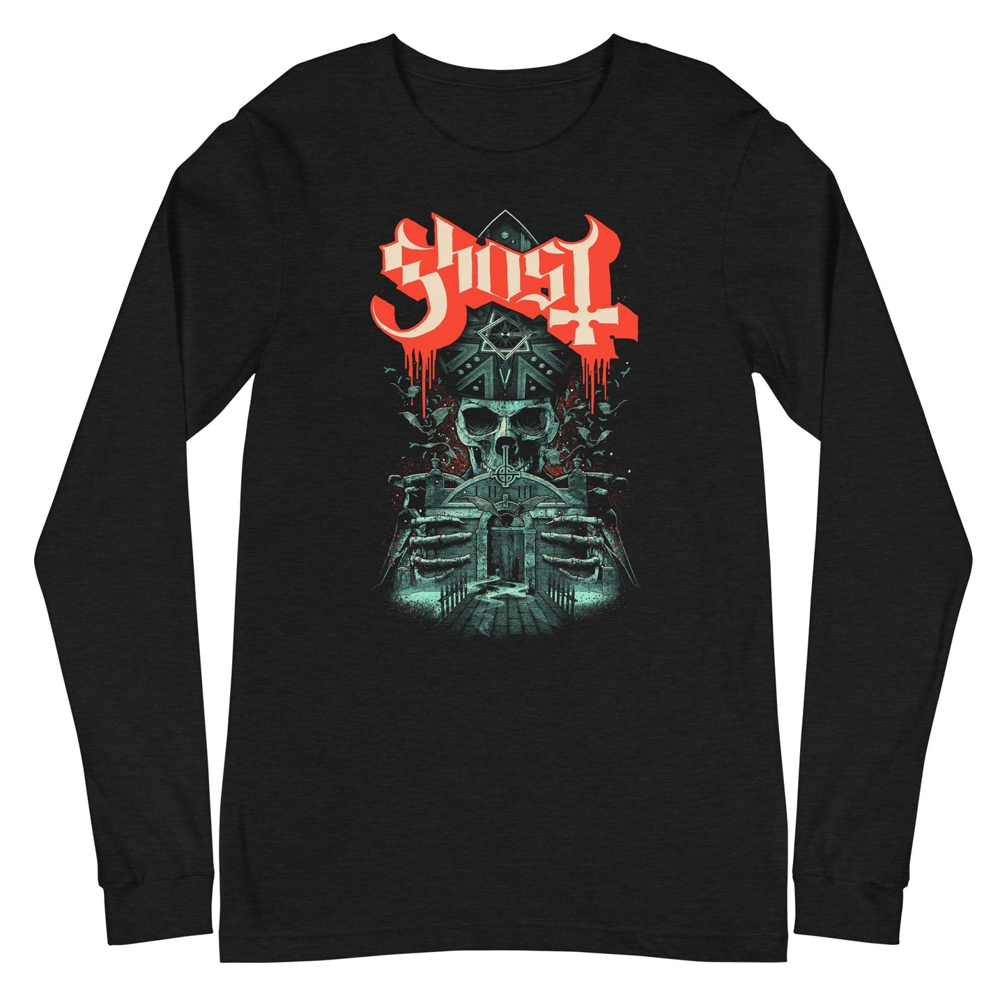 Ghost Enter Alone Mens Long Sleeve T Shirt Black