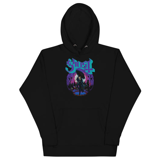 Ghost Umbrella Mens Hoodie Black