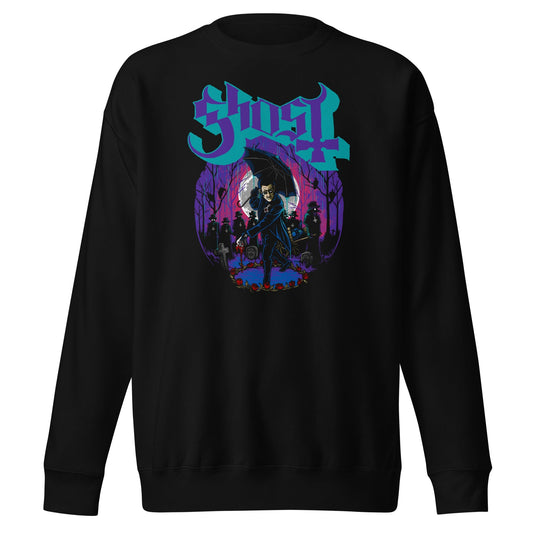 Ghost Umbrella Mens Sweatshirt Black