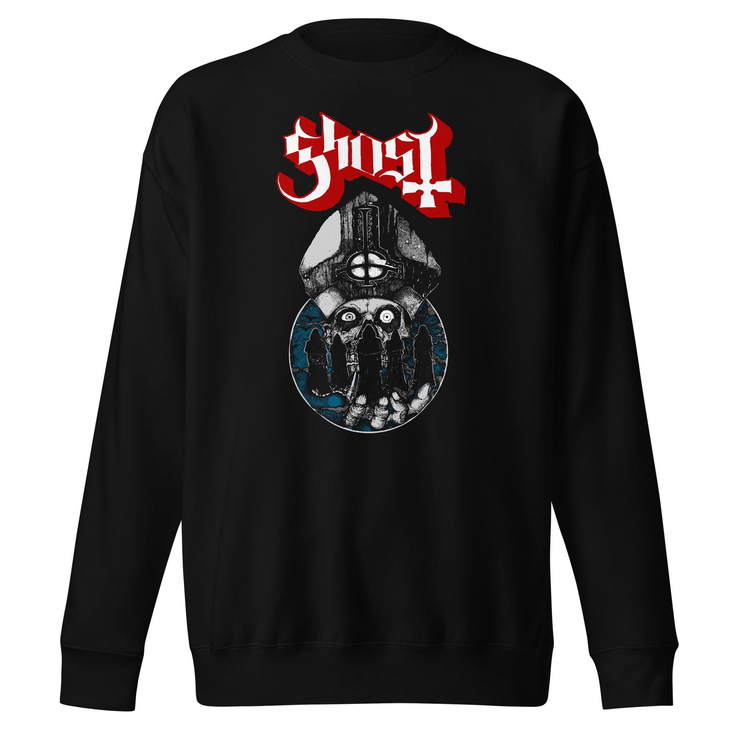 Ghost Eyes Only Mens Sweatshirt Black