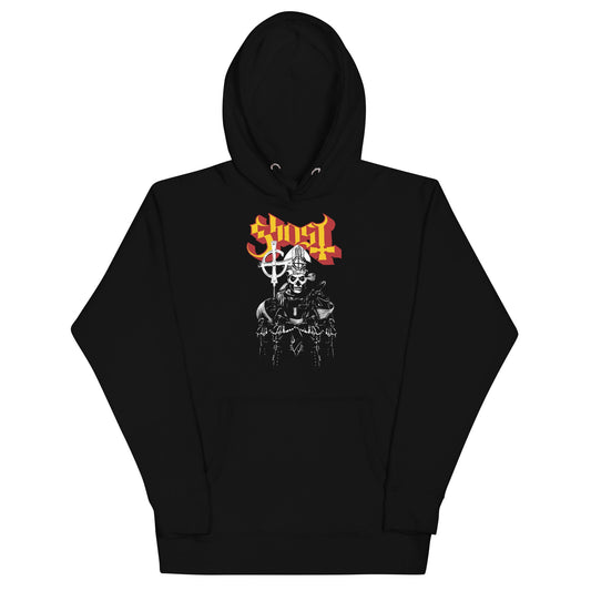 Ghost Below the Surface Mens Hoodie Black