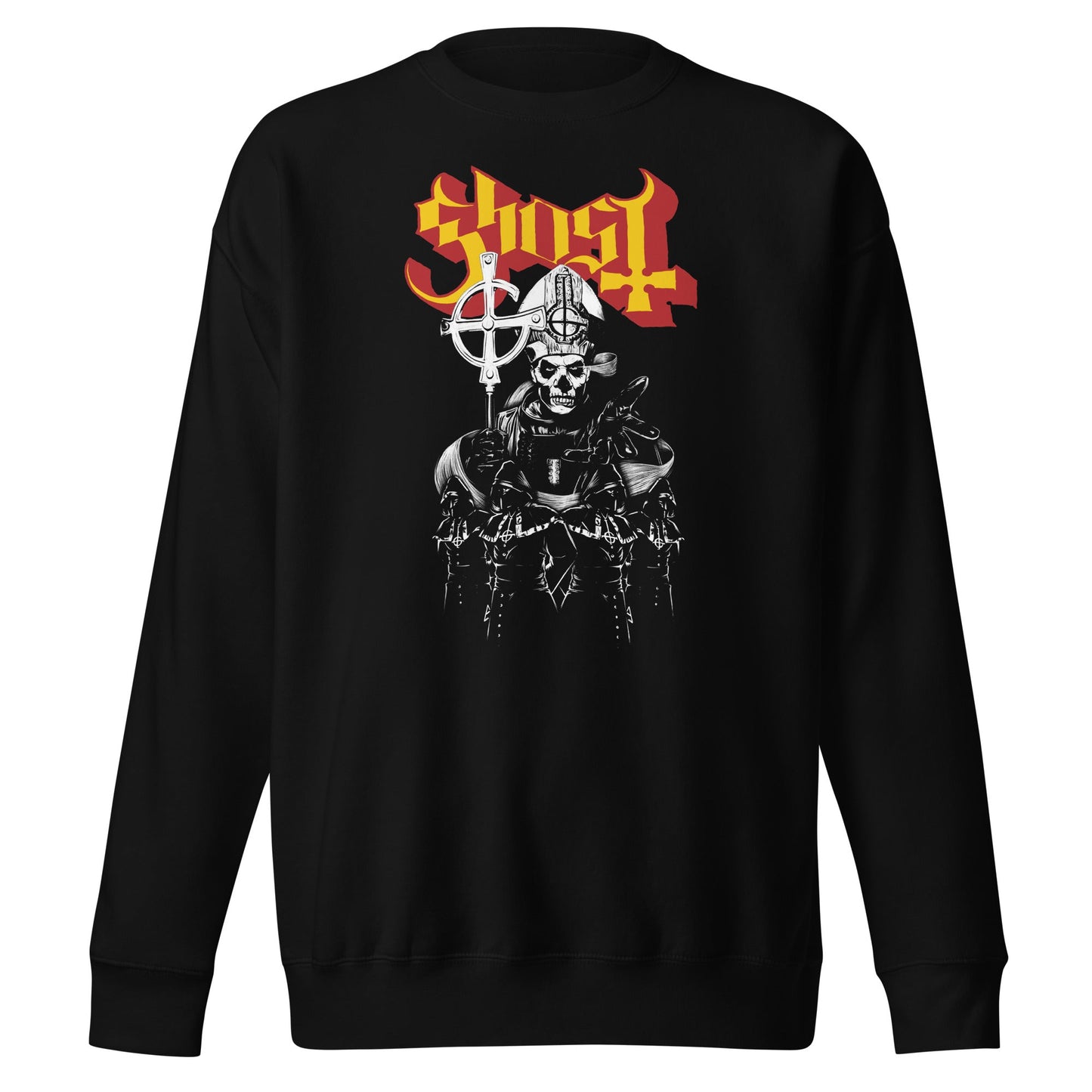 Ghost Below the Surface Mens Sweatshirt Black