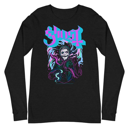 Ghost In the Machine Mens Long Sleeve T Shirt Black