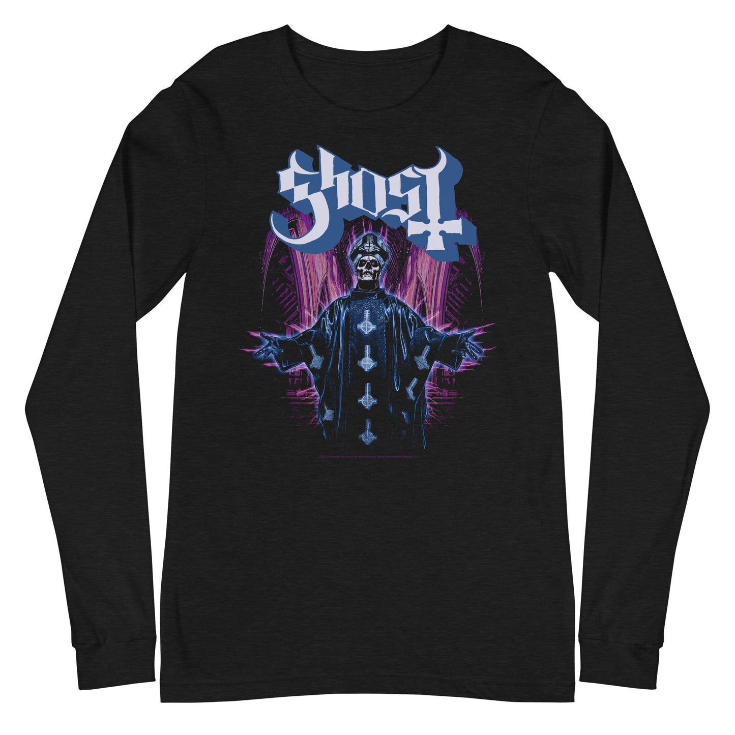 Ghost Amen Mens Long Sleeve T Shirt Black