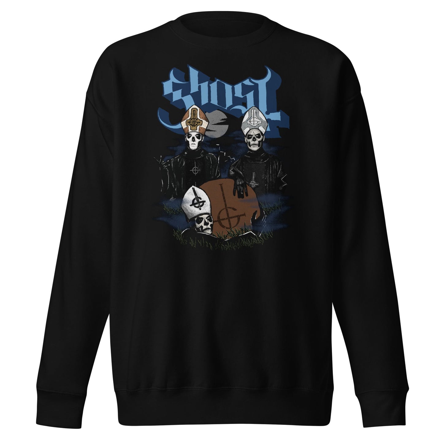 Ghost Midnight Mens Sweatshirt Black