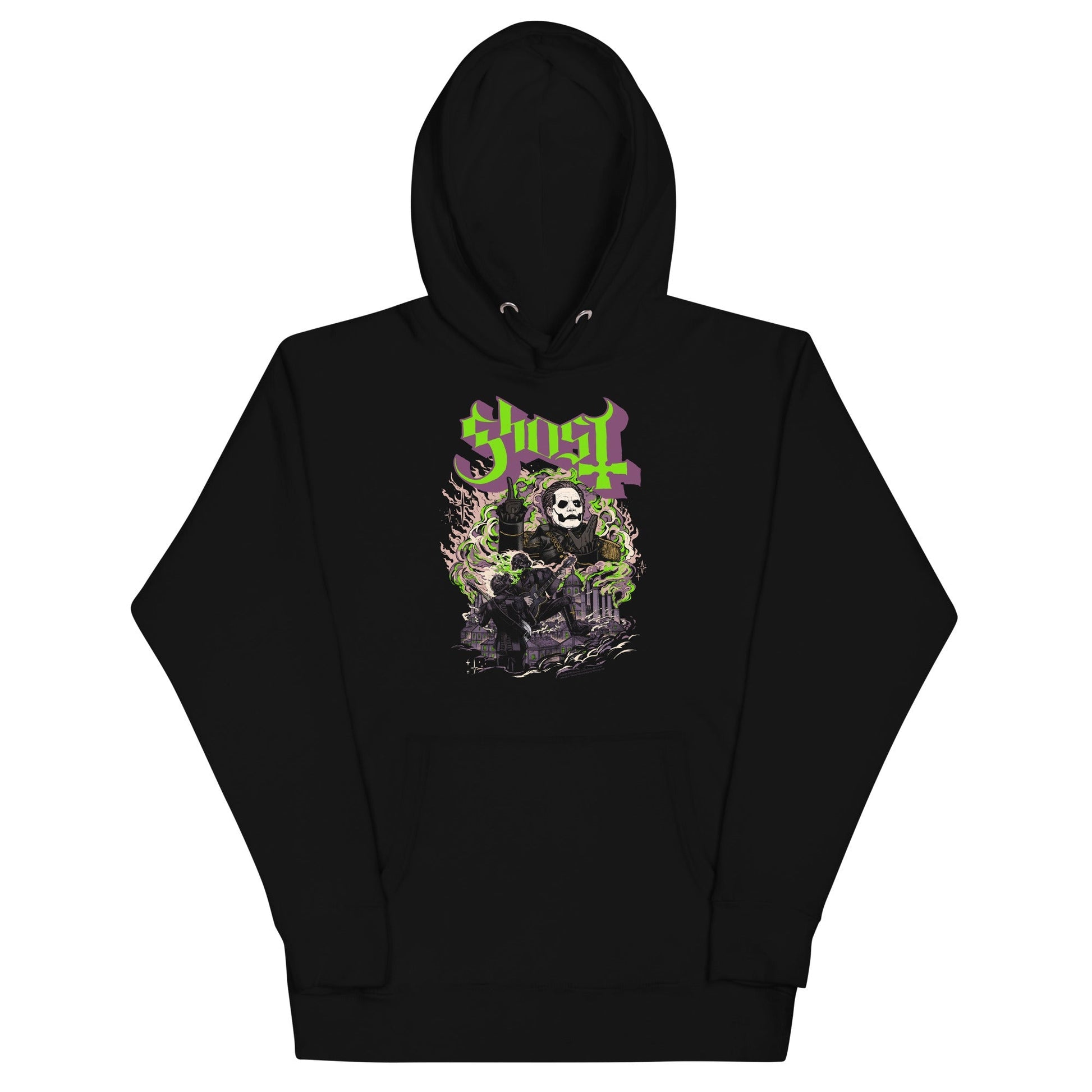 Ghost Don't Look Back Mens Officially Licensed Hoodie Black