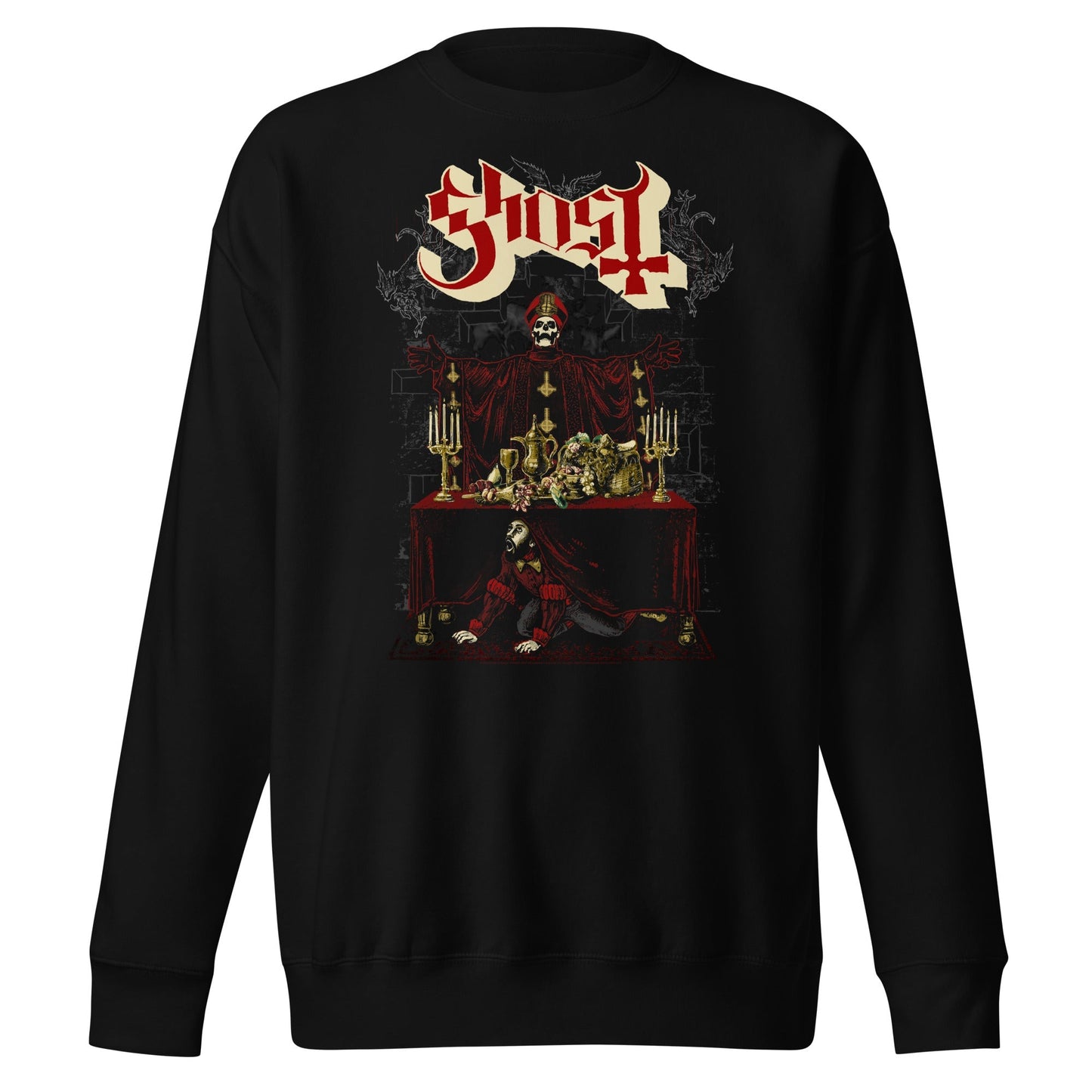 Ghost Last Supper Mens Sweatshirt Black