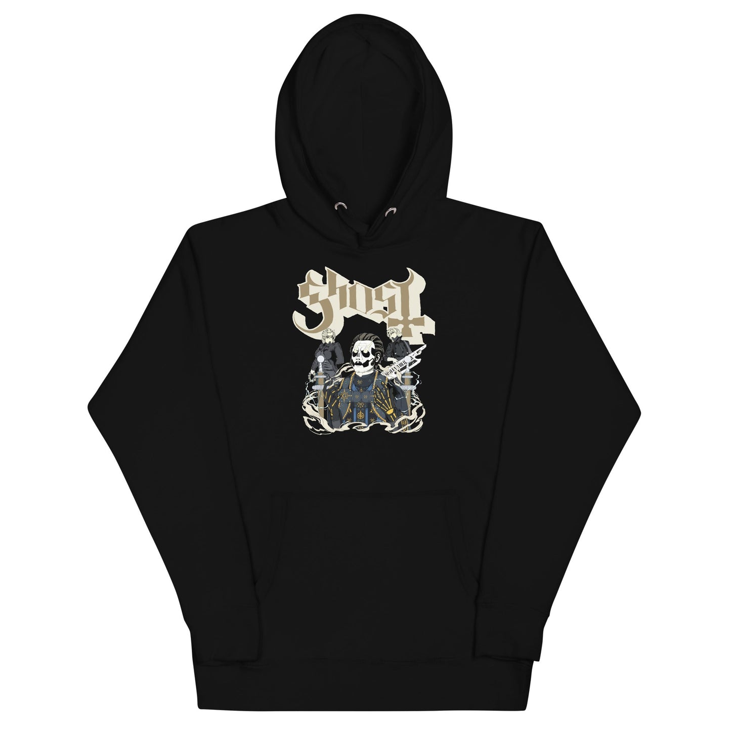 Ghost Electric Daisy Mens Hoodie Black