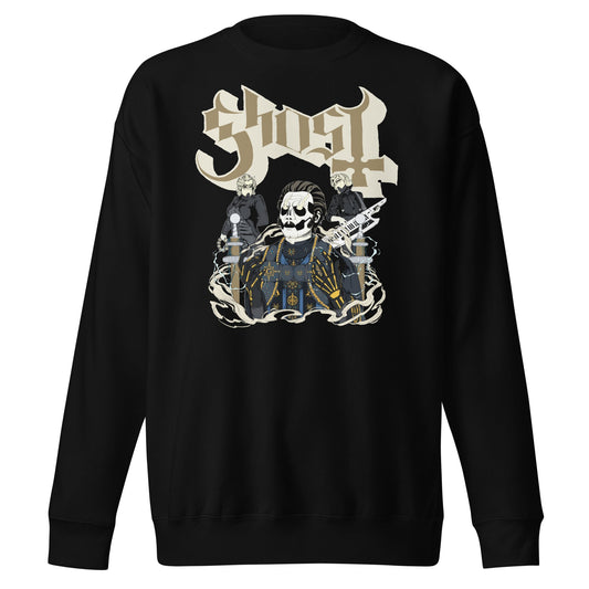 Ghost Electric Daisy Mens Sweatshirt Black