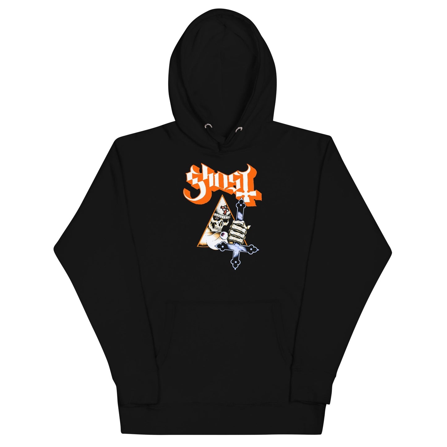 Ghost Hands Up Mens Hoodie Black