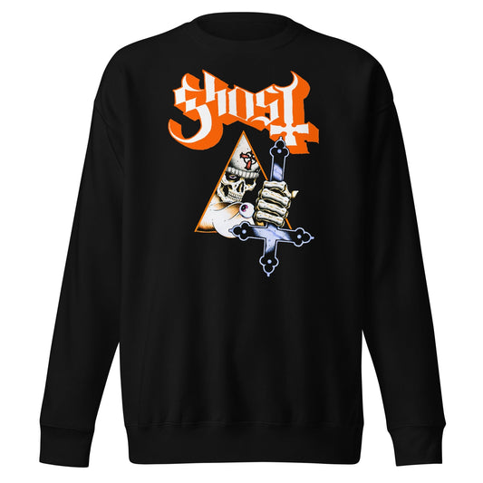 Ghost Hands Up Mens Sweatshirt Black