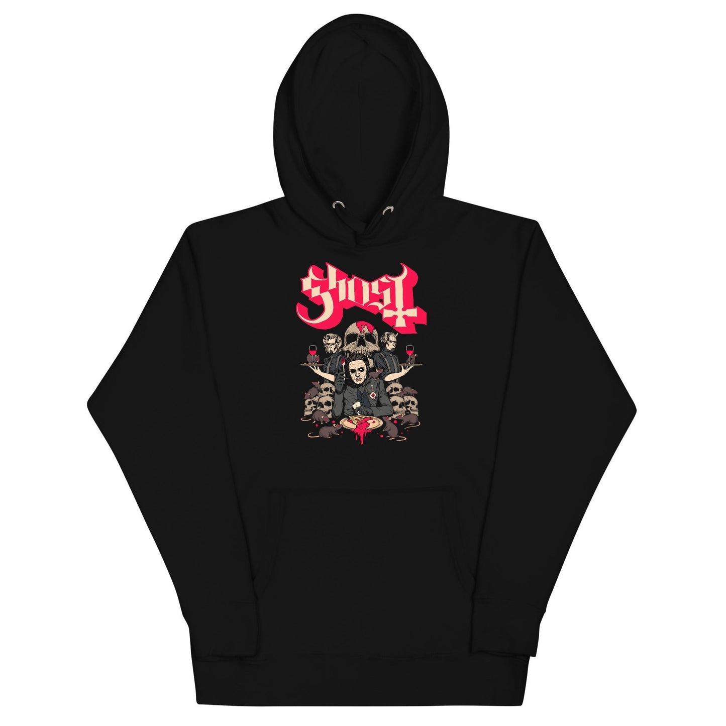 Ghost Pick Your Poison Mens Hoodie Black