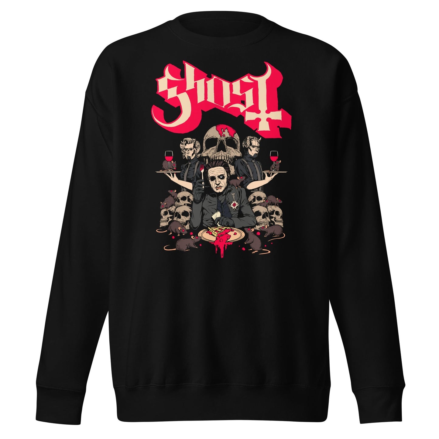 Ghost Pick Your Poison Mens Sweatshirt Black