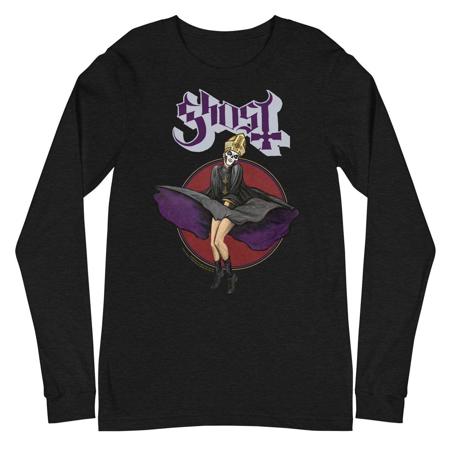 Ghost Dancing Mens Long Sleeve T Shirt Black