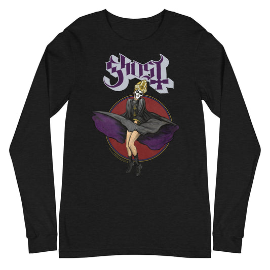 Ghost Dancing Mens Long Sleeve T Shirt Black