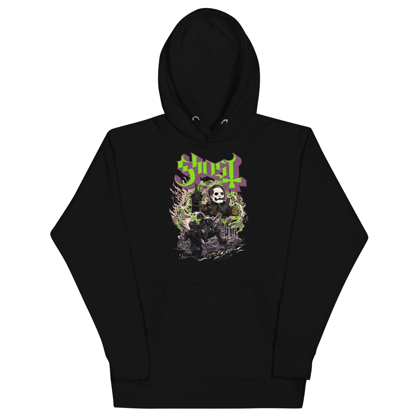 Ghost Don't Look Back Mens Hoodie Black