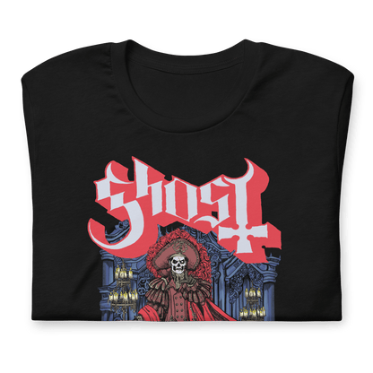 Ghost Billowing Cape Officially Licensed Mens T Shirt Black