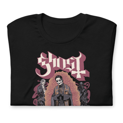 Ghost Come With Me Mens T- Shirt Black