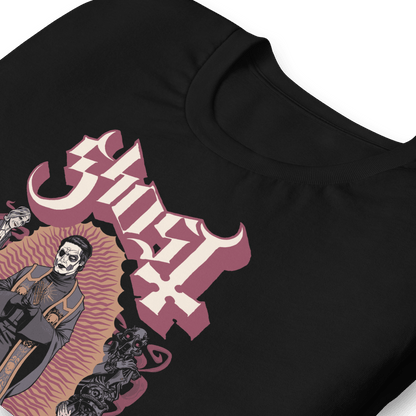 Ghost Come With Me Mens T- Shirt Black