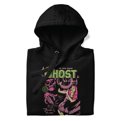 Ghost Comics Vintage Mens Officially Licensed Hoodie Black