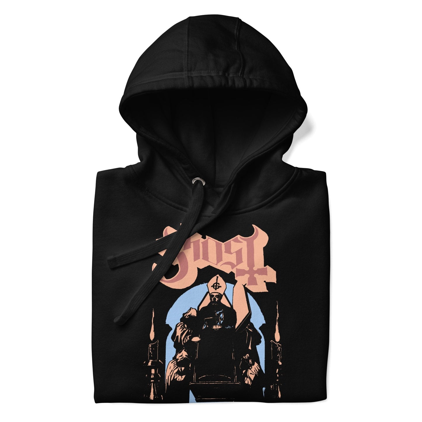 Ghost Darkness Classic Mens Officially Licensed Hoodie Black