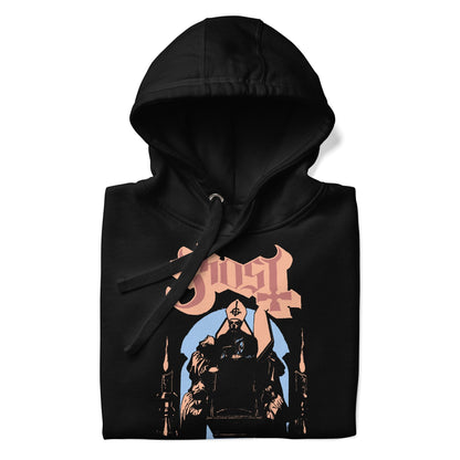 Ghost Darkness Classic Mens Officially Licensed Hoodie Black