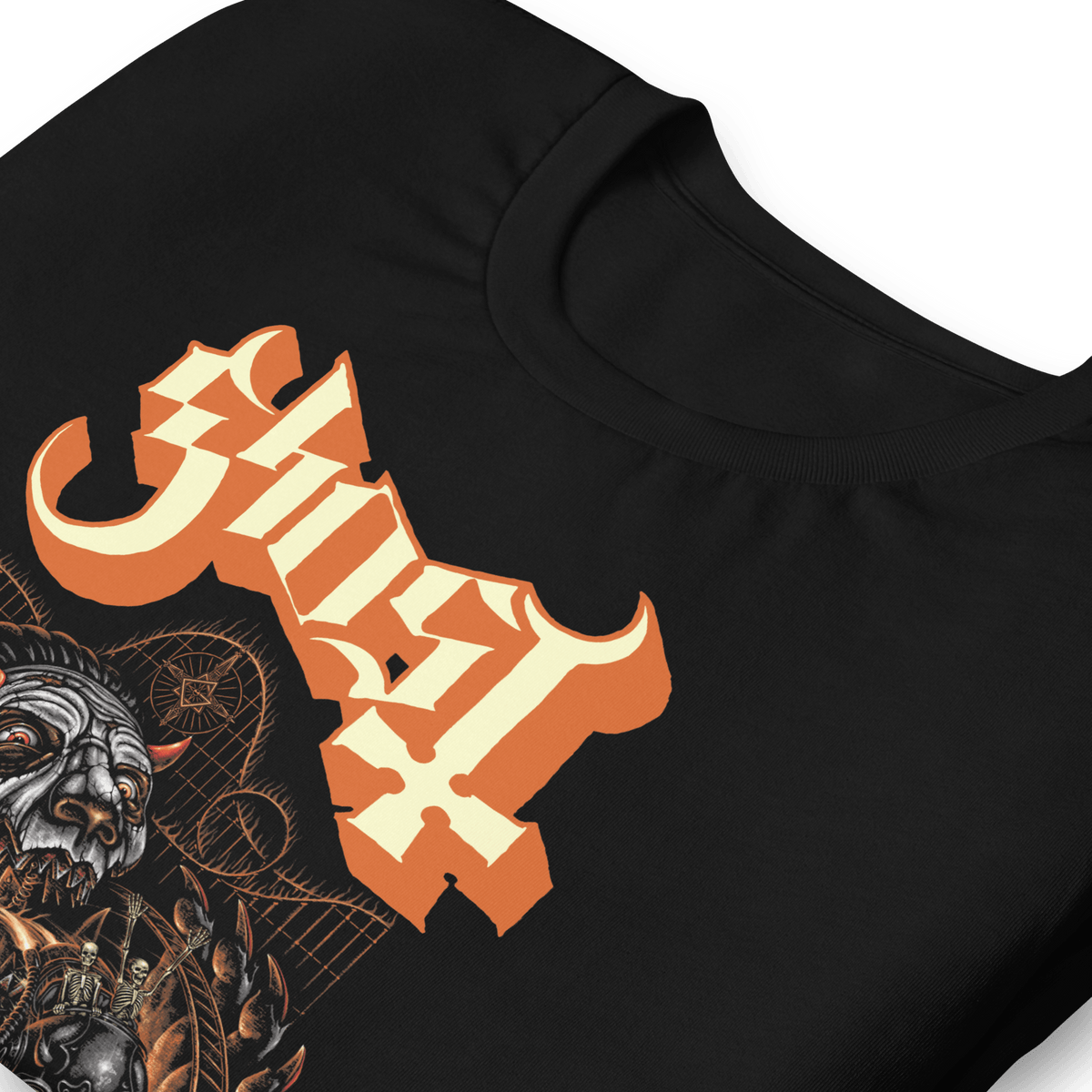 Ghost Downward Path Officially Licensed Mens T Shirt Black