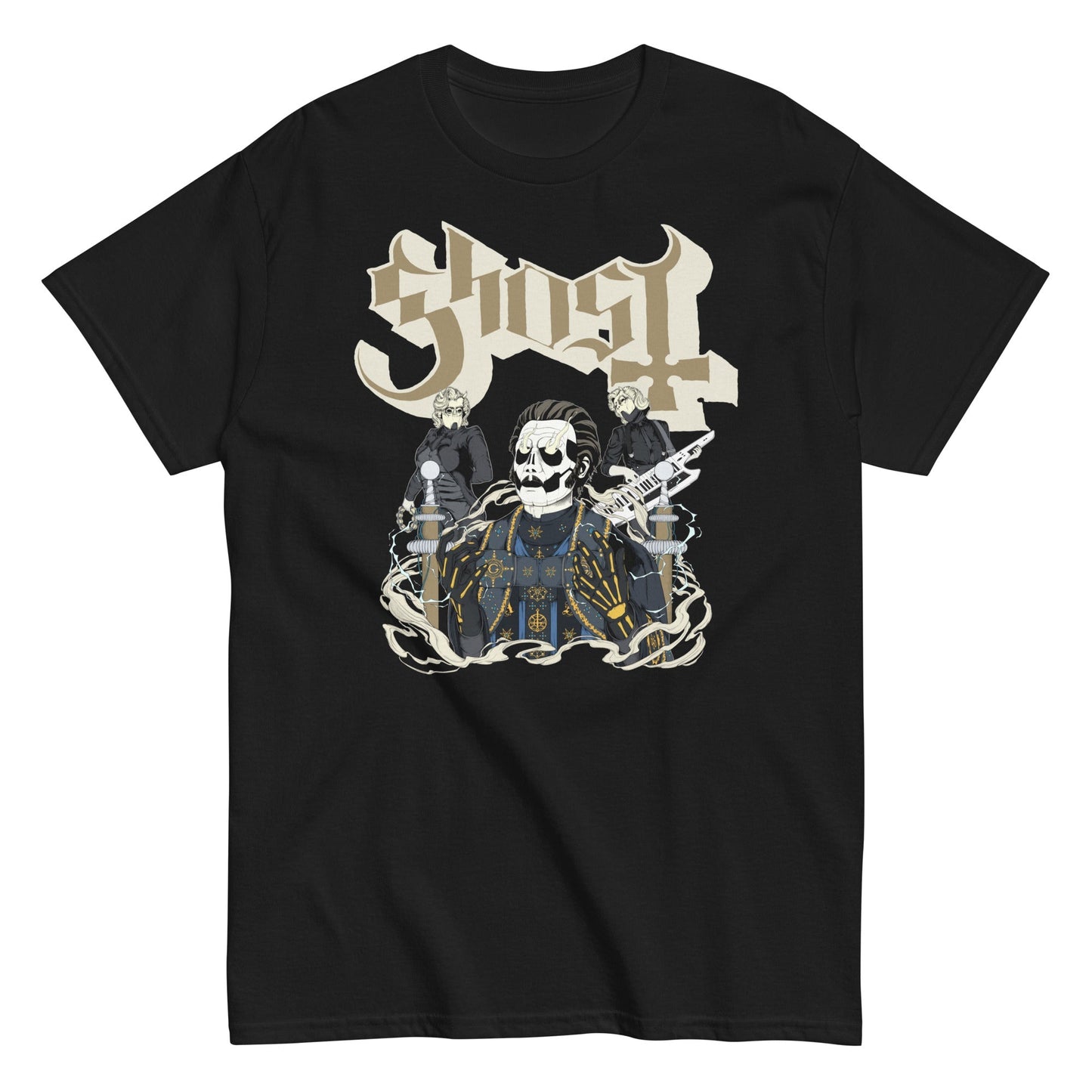 Ghost Electric Daisy Mens T Shirt Black