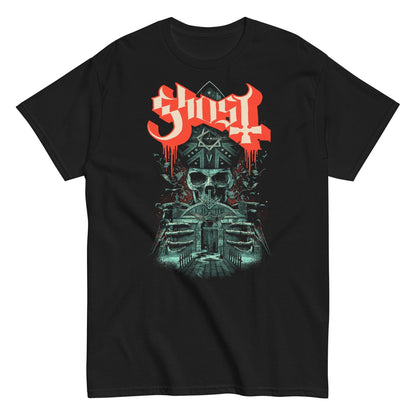 Ghost Enter Alone Officially Licensed Mens T Shirt Black