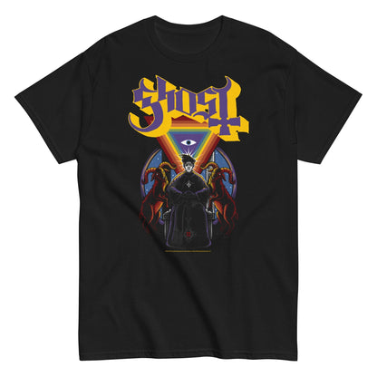 Ghost Eye of Providence Officially Licensed Mens T Shirt Black