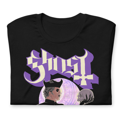 Ghost Eye to Eye Officially Licensed Mens T Shirt Black