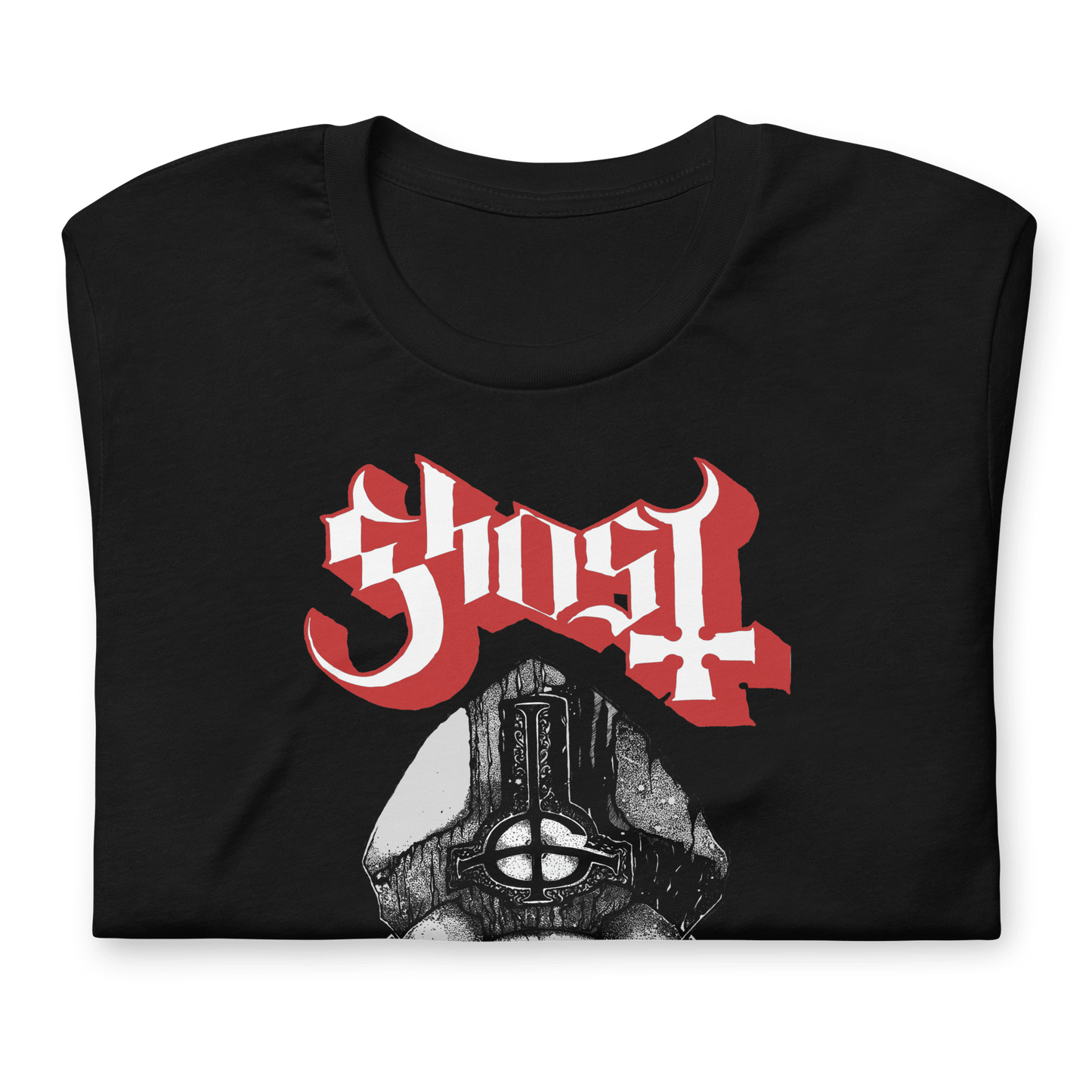 Ghost Eyes Only Officially Licensed Mens T Shirt Black