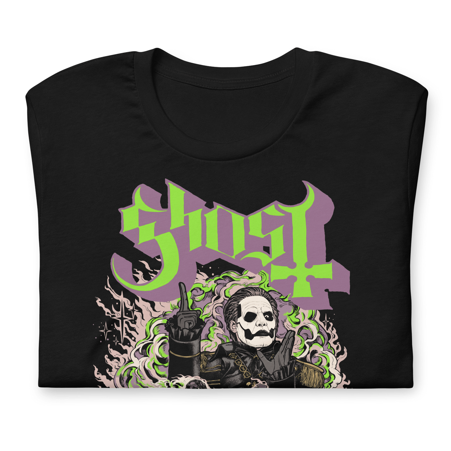Ghost Graveyard Officially Licensed Mens T Shirt Black