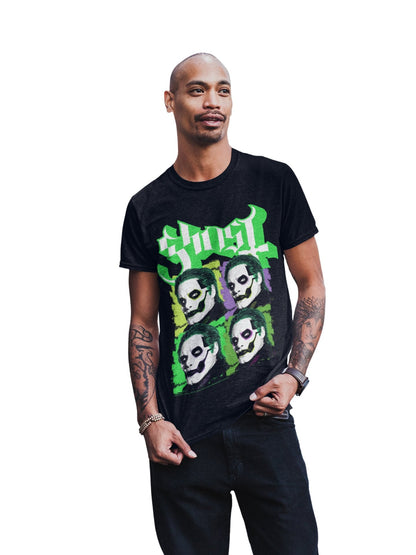 Ghost Green Jokers Mens T Shirt Black