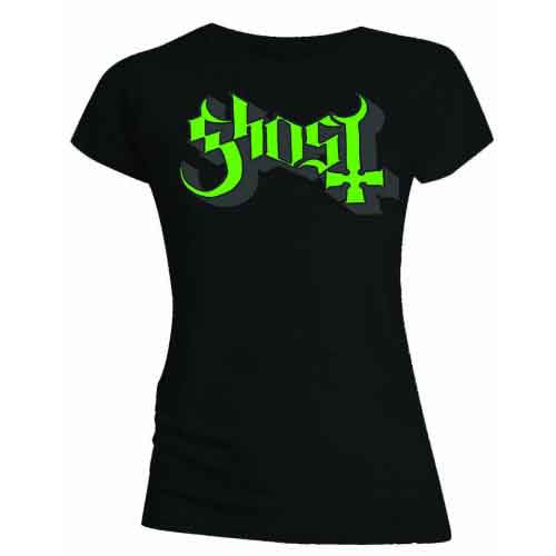 Ghost Green/Grey Keyline Logo [T-Shirt] Officially Licensed