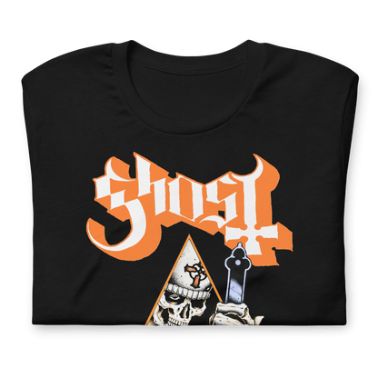 Ghost Hands Up Officially Licensed Mens T Shirt Black