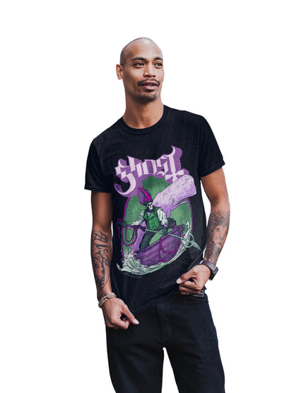 Ghost High Seas Officially Licensed Mens T Shirt Black