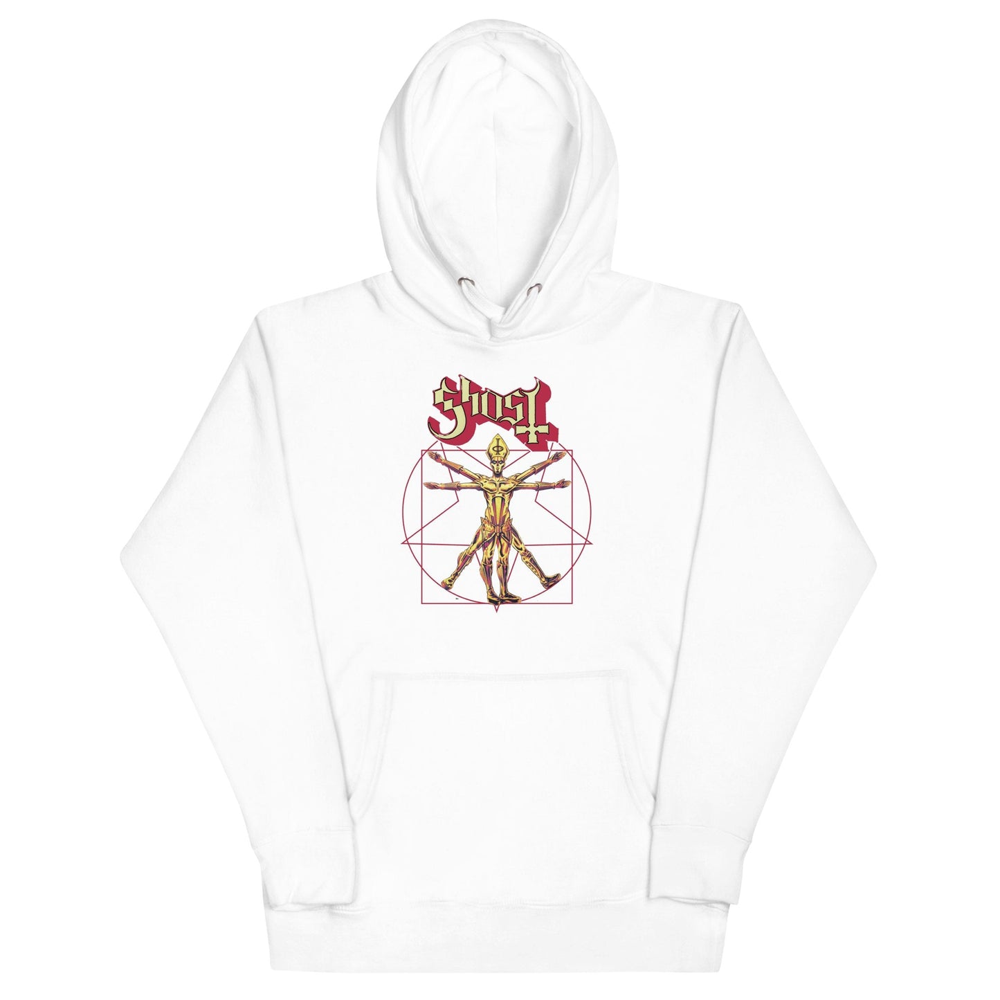 Ghost In the Machine Classic Mens Officially Licensed Hoodie White