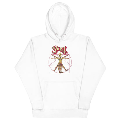 Ghost In the Machine Classic Mens Officially Licensed Hoodie White