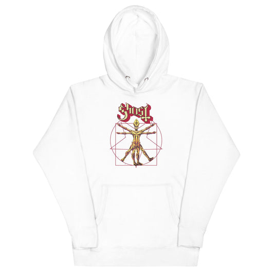 Ghost In the Machine Classic Mens Officially Licensed Hoodie White