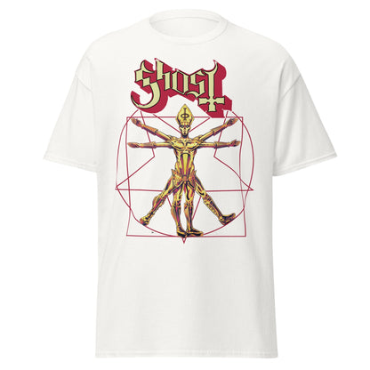 Ghost In the Machine Jumbo Print Mens T Shirt White